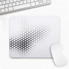 Geometric Abstraction Pattern Large Mousepads