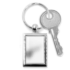 Geometric Abstraction Pattern Key Chains (Rectangle) 