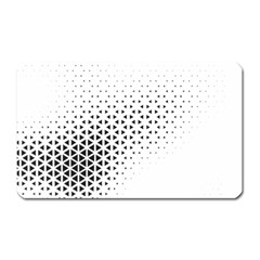 Geometric Abstraction Pattern Magnet (Rectangular)