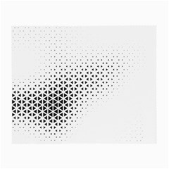 Geometric Abstraction Pattern Small Glasses Cloth