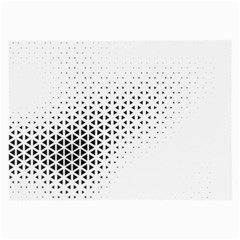 Geometric Abstraction Pattern Large Glasses Cloth