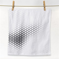 Geometric Abstraction Pattern Face Towel