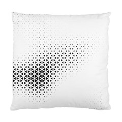 Geometric Abstraction Pattern Standard Cushion Case (Two Sides)