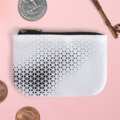 Geometric Abstraction Pattern Mini Coin Purse