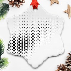 Geometric Abstraction Pattern Ornament (Snowflake)