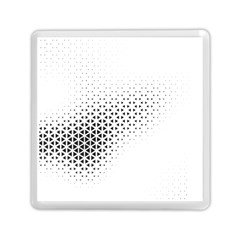 Geometric Abstraction Pattern Memory Card Reader (Square)