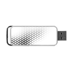 Geometric Abstraction Pattern Portable USB Flash (Two Sides)