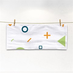 Geometry Triangle Line Hand Towel by Mariart