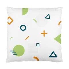 Geometry Triangle Line Standard Cushion Case (one Side) by Mariart