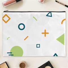 Geometry Triangle Line Cosmetic Bag (xxxl) by Mariart