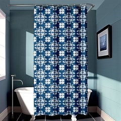 Flower Decorative Ornamental Shower Curtain 36  X 72  (stall)  by Mariart