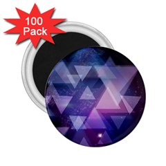 Geometric Triangle 2 25  Magnets (100 Pack)  by Mariart