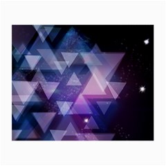 Geometric Triangle Small Glasses Cloth (2-side) by Mariart