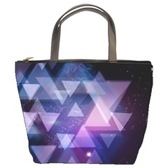 Geometric Triangle Bucket Bag by Mariart