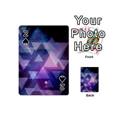 Geometric Triangle Playing Cards 54 (mini) by Mariart