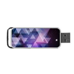 Geometric Triangle Portable Usb Flash (two Sides) by Mariart