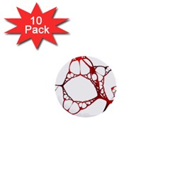 Fractals Cells Autopsy Pattern 1  Mini Buttons (10 Pack)  by Mariart