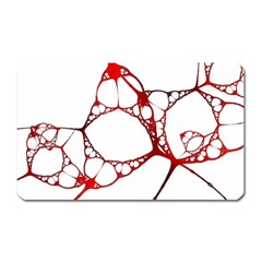 Fractals Cells Autopsy Pattern Magnet (rectangular) by Mariart