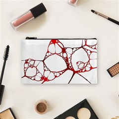 Fractals Cells Autopsy Pattern Cosmetic Bag (small) by Mariart