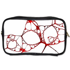 Fractals Cells Autopsy Pattern Toiletries Bag (one Side) by Mariart