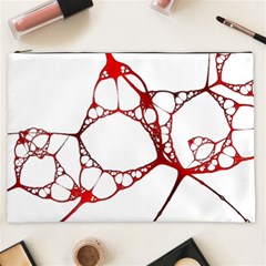 Fractals Cells Autopsy Pattern Cosmetic Bag (xxl) by Mariart