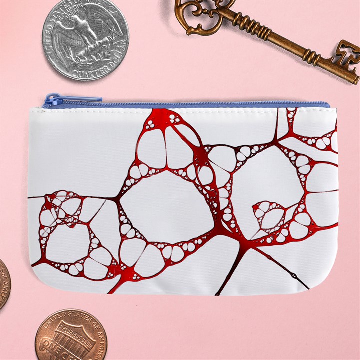 Fractals Cells Autopsy Pattern Large Coin Purse