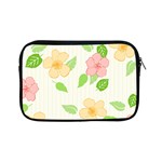 Flowers Leaf Stripe Pattern Apple iPad Mini Zipper Cases Front