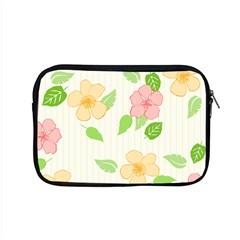 Flowers Leaf Stripe Pattern Apple Macbook Pro 15  Zipper Case by Mariart