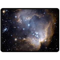 Cosmic Constellation Double Sided Fleece Blanket (large)  by WensdaiAmbrose