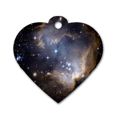 Constellation  Dog Tag Heart (Two Sides)