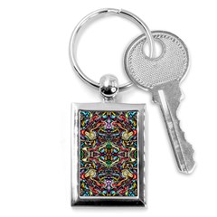 3 2 1 1c Key Chains (rectangle)  by ArtworkByPatrick