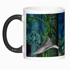 Wonderful Mermaid In The Deep Ocean Morph Mugs by FantasyWorld7