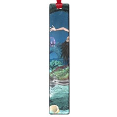 Wonderful Mermaid In The Deep Ocean Large Book Marks by FantasyWorld7