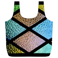 Stained Glass Soul Full Print Recycle Bag (xl) by WensdaiAmbrose