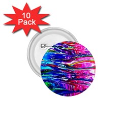 Paint Splatter - Rainbow 1 75  Buttons (10 Pack) by WensdaiAmbrose