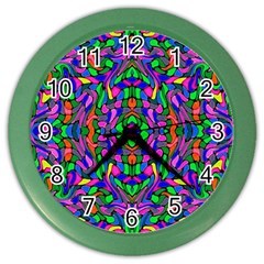 New Stuff 2-7 Color Wall Clock by ArtworkByPatrick