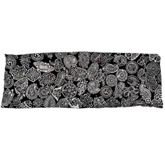 Black & White Paisley Body Pillow Case Dakimakura (two Sides) by WensdaiAmbrose