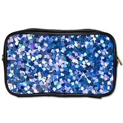 Blue Shimmer - Eco-glitter Toiletries Bag (two Sides) by WensdaiAmbrose