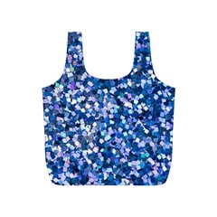 Blue Shimmer - Eco-glitter Full Print Recycle Bag (s) by WensdaiAmbrose