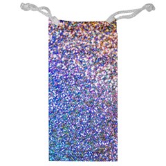 Pastel Rainbow Shimmer - Eco- Glitter Jewelry Bag by WensdaiAmbrose