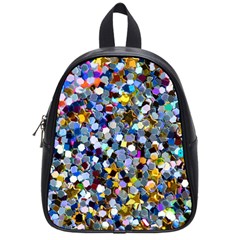 New Years Shimmer - Eco -glitter School Bag (small) by WensdaiAmbrose