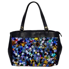 New Years Shimmer - Eco -glitter Oversize Office Handbag by WensdaiAmbrose