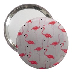 Pink Flamingos 3  Handbag Mirrors