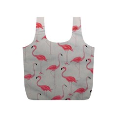 Pink Flamingos Full Print Recycle Bag (S)