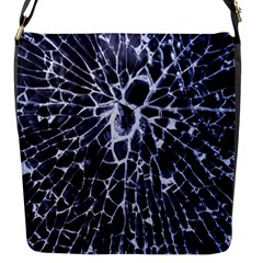 Shattered Flap Closure Messenger Bag (s) by WensdaiAmbrose