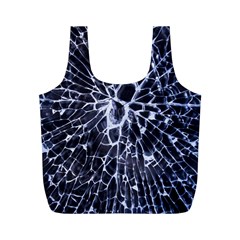 Shattered Full Print Recycle Bag (m) by WensdaiAmbrose