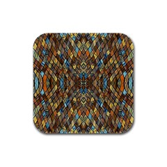 Ml 21 Rubber Square Coaster (4 Pack)  by ArtworkByPatrick