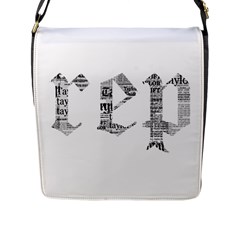 Taylor Swift Flap Closure Messenger Bag (l)