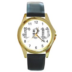 Taylor Swift Round Gold Metal Watch by taylorswift