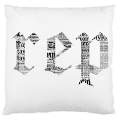 Taylor Swift Large Cushion Case (two Sides) by taylorswift